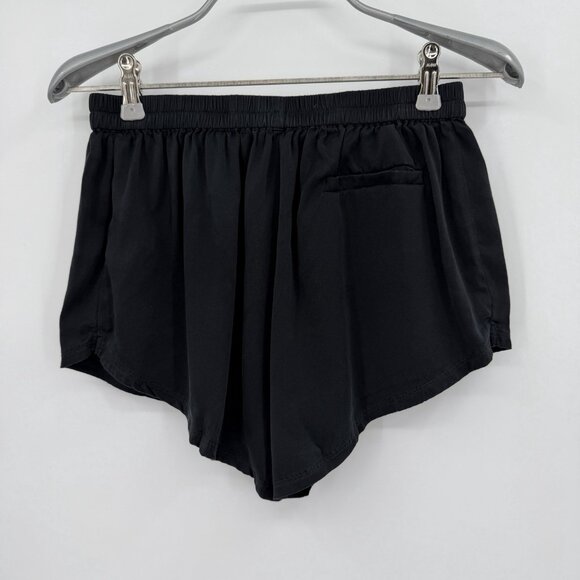Quince Washable Silk Pajama Shorts Size XS Women’s in Black Elastic Waist - Picture 5 of 5
